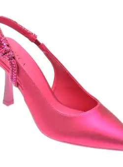 Saboti eleganti EPICA BY MENBUR fucsia, 25255, din piele ecologica