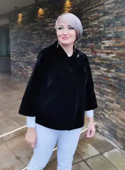 Sacou 163 negru Viada