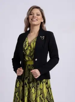 Sacou 4330 negru La Donna 40