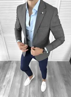 Sacou barbati slim fit 021 M3-2.2 / 79-5 e~