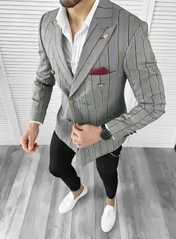 Sacou barbati slim fit 1057 Y12-1 E 35-2 ~