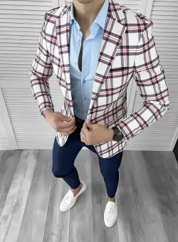 Sacou barbati slim fit 11782 E 95-1~