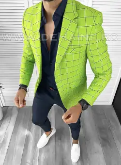 Sacou barbati slim fit B4230 P19-7/ E 33-3~