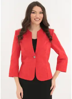 Sacou corai din brocard