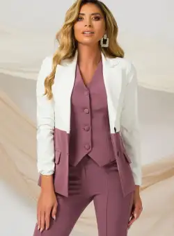 Sacou Pretty Girl office in doua culori