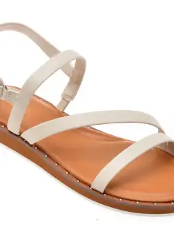 Sandale casual ALDO albe, 13740462, din piele ecologica