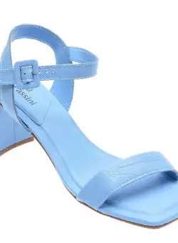 Sandale casual FLAVIA PASSINI albastre, 357106, din piele naturala
