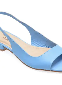Sandale casual FLAVIA PASSINI albastre, 358504, din piele naturala