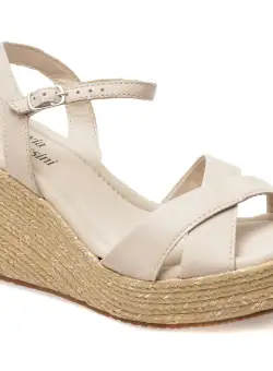 Sandale casual FLAVIA PASSINI bej, 357601, din piele naturala