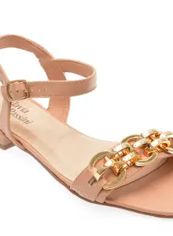 Sandale casual FLAVIA PASSINI maro, 358501, din piele naturala