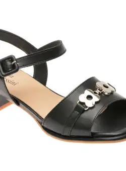 Sandale casual FLAVIA PASSINI negre, 72859K1, din piele naturala
