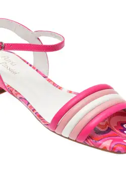 Sandale casual FLAVIA PASSINI roz, 1012691, din piele naturala