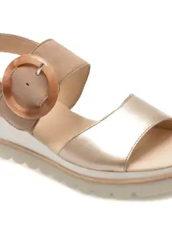 Sandale casual GABOR bej, 44645, din piele intoarsa