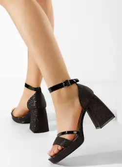 Sandale dama elegante Tiesa negre