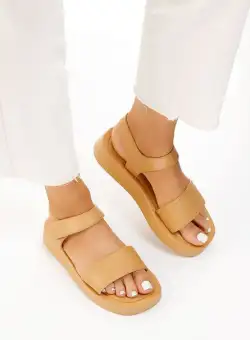 Sandale dama Loubaca Camel