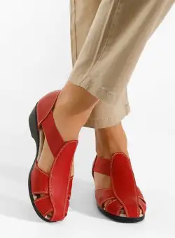 Sandale dama piele Melona V3 rosii
