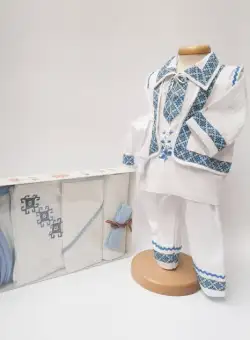 Set Botez Traditional Raul Botez Traditional : costumas national si trusou Traditional Botez