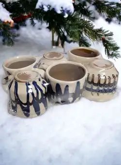 Set canute tuica visinata ceramica de Corund 5