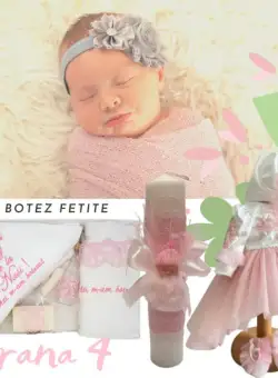 Set Complet pentru Botez Fetite Sorana 4