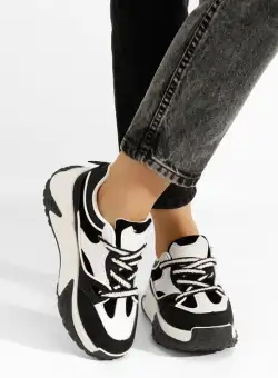 Sneakers cu platformă Allannia negri