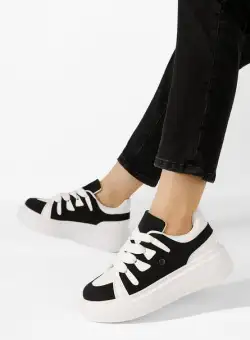 Sneakers cu platformă Cassatia negri