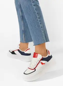 Sneakers cu platformă Kadence V2 albi