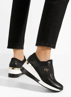 Sneakers cu platforma Karena V2 negri