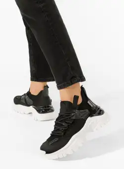 Sneakers cu platforma Razza negri