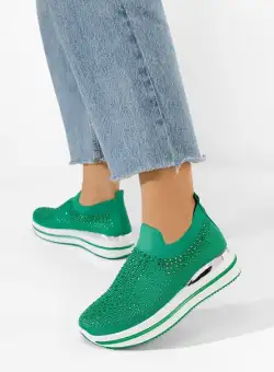 Sneakers dama Baselie verzi