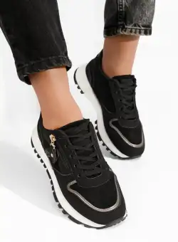 Sneakers dama Estrea negri