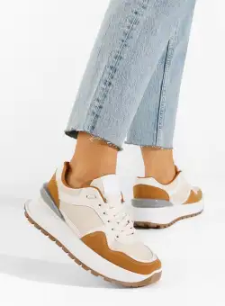 Sneakers dama Wonda bej