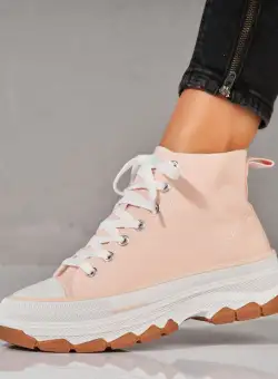 Sneakersi dama Textil Roz Tessi