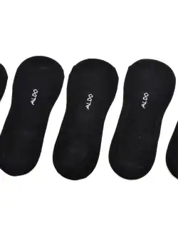 Sosete ALDO negre, DUFLOS001, din material textil