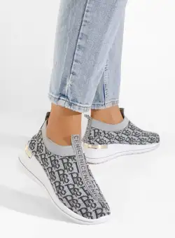 Tenisi cu platforma Doura gri