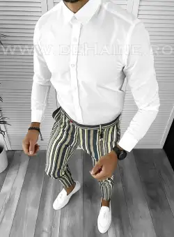 Tinuta barbati smart casual Pantaloni + Camasa B9152
