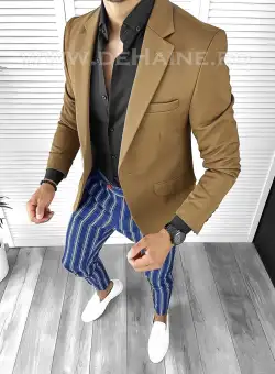 Tinuta barbati smart casual Pantaloni + Camasa + Sacou B8442