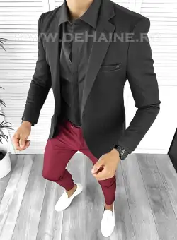 Tinuta barbati smart casual Pantaloni + Camasa + Sacou B8525