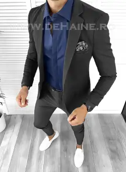 Tinuta barbati smart casual Pantaloni + Camasa + Sacou B8543