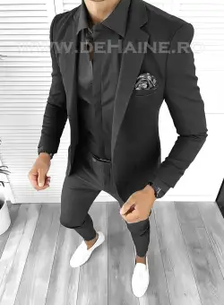 Tinuta barbati smart casual Pantaloni + Camasa + Sacou B8544