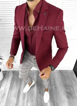 Tinuta barbati smart casual Pantaloni + Camasa + Sacou B8843