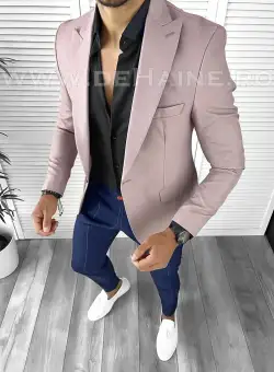 Tinuta barbati smart casual Pantaloni + Camasa + Sacou B9171