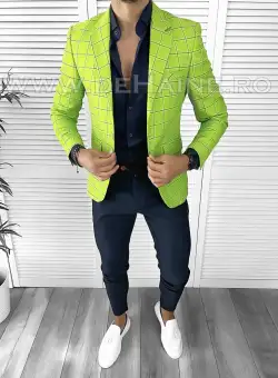 Tinuta barbati smart casual Pantaloni + Camasa + Sacou B9195