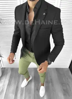 Tinuta barbati smart casual Pantaloni + Camasa + Sacou B9214