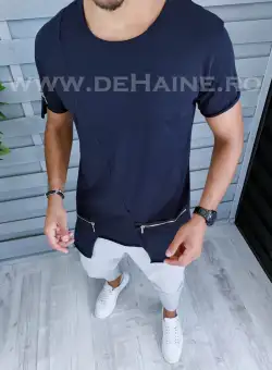 Tricou barbati bleumarin slim fit Vagabond B1954 P8-2.1