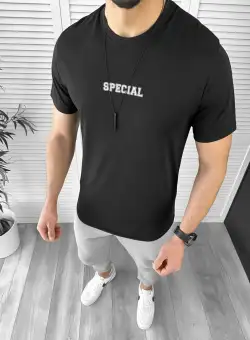 Tricou barbati negru 12450 41-1.2