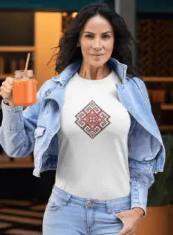 Tricou cu broderie traditionala Alexis 2