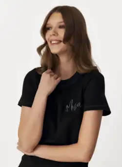 Tricou US1MZ3010 negru Mizar