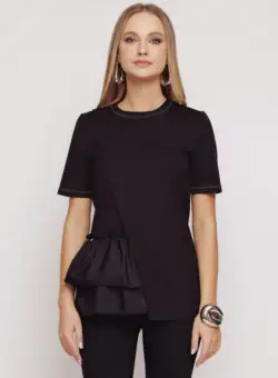 Tricou US2MZ4141 negru Mizar