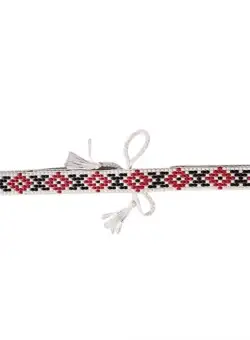 Zgardan Traditional lucrat manual cu romburi