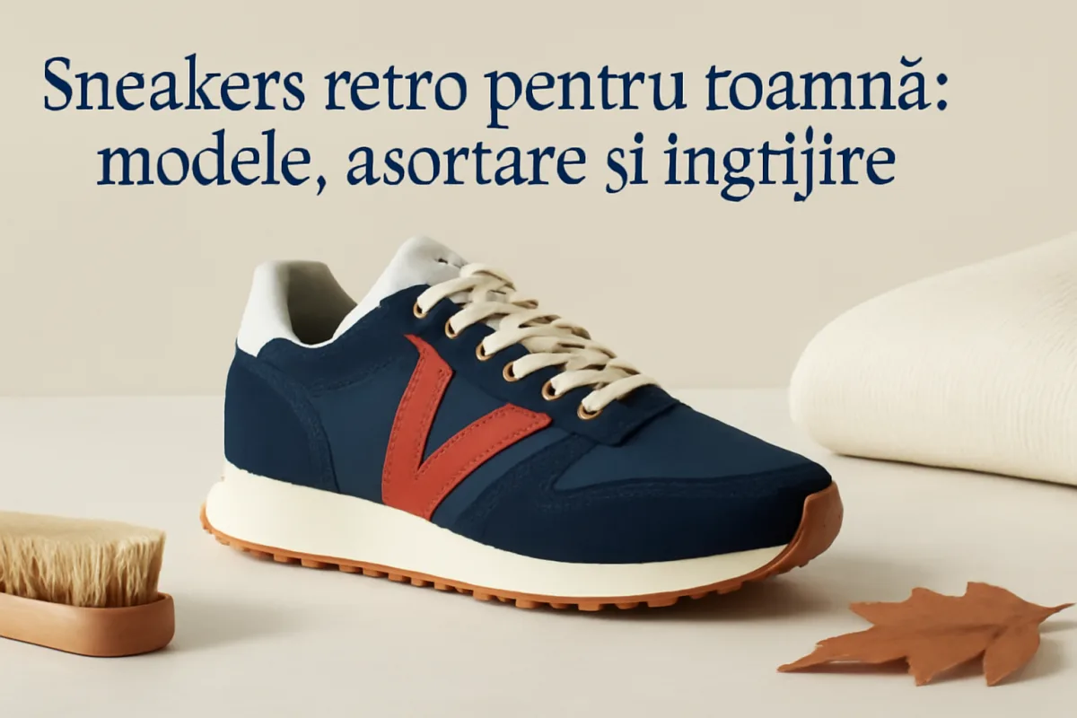 Sneakers retro pentru toamnă: modele, asortare și îngrijire